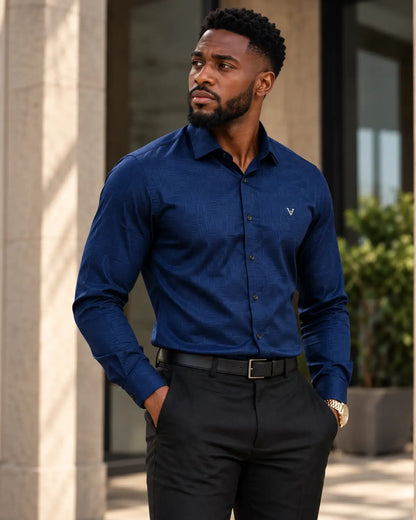 VELANO™-Chemise á Manche raffinée pour Homme
