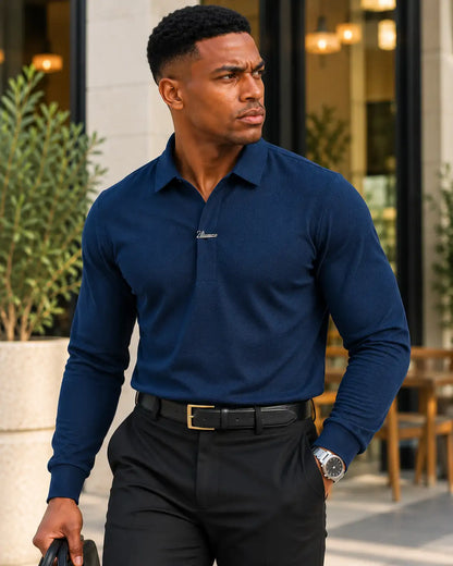 VERENSO™- Pull chemise Stylé pour Homme