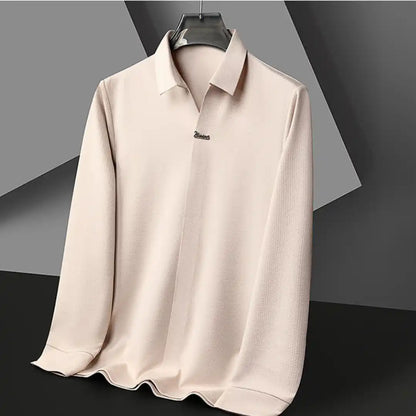 Ireno™- Pull chemise pour hommes stylé