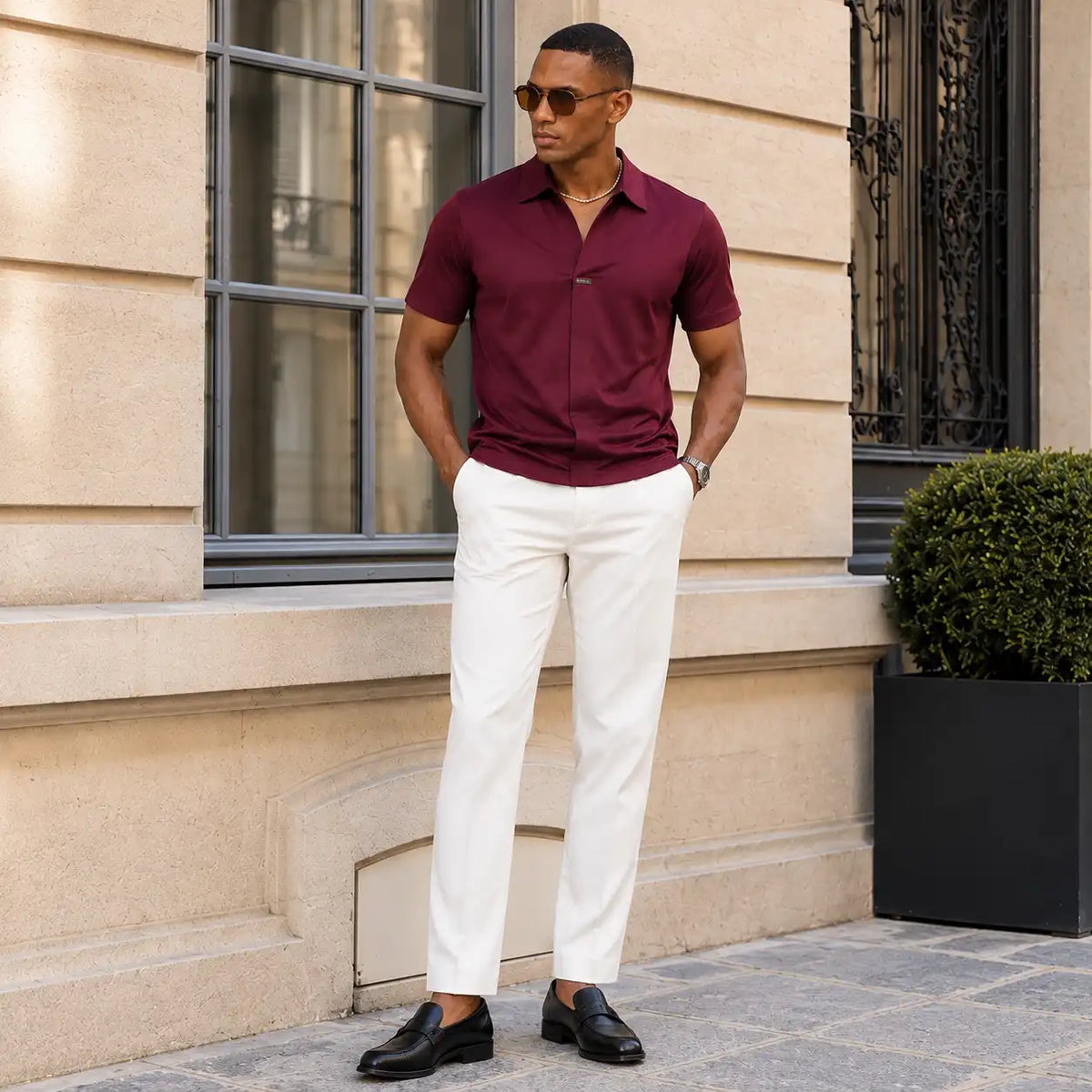 VERENSO -Chemise au style raffinée pour hommes✨